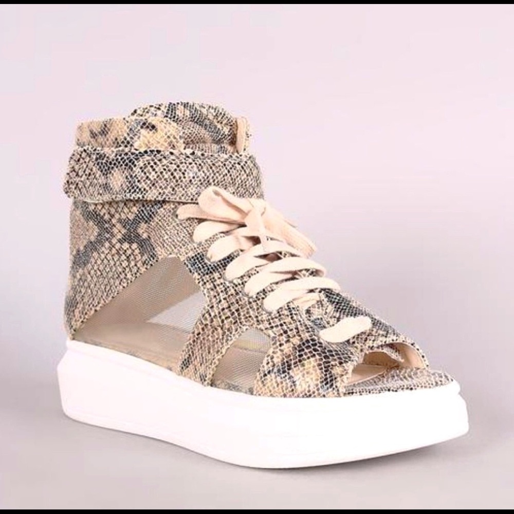 Snake High-Top Sneaker Sandle
